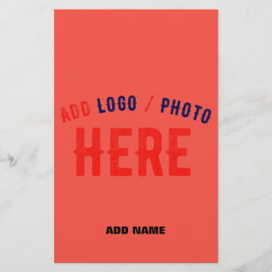 MODERNE, STYLISCH-ROTE ORANGE ÜBERPRÜFTE MARKENBEZ FLYER