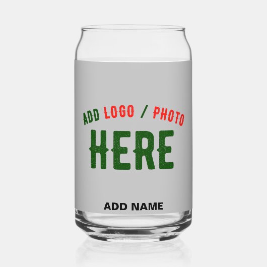 MODERNE, STYLISCH ZOLLBARE ASH-VERIFIED MARKIERT DOSENGLAS (Vorderseite)