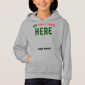 MODERNE, STYLISCH ZOLLBARE ASH-VERIFIED MARKIERT HOODIE (Vorderseite)