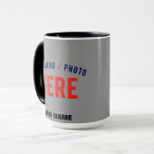 MODERNE, STYLISCH ZOLLBARE ASH-VERIFIED MARKIERT TASSE (Vorderseite Links)