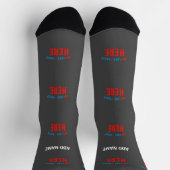 MODERNE, STYLISCH ZOLLBARE GRAU-ÜBERPRÜFTE MARKENB SOCKEN (Oben)