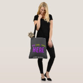MODERNE, STYLISCH ZOLLBARE GRAU-ÜBERPRÜFTE MARKENB TASCHE (Am Model)