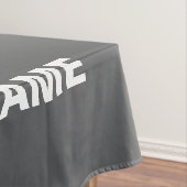 MODERNE, STYLISCH ZOLLBARE GRAU-ÜBERPRÜFTE MARKENB TISCHDECKE (Beispiel)