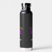 MODERNE, STYLISCH ZOLLBARE GRAU-ÜBERPRÜFTE MARKENB TRINKFLASCHE (Rechts)