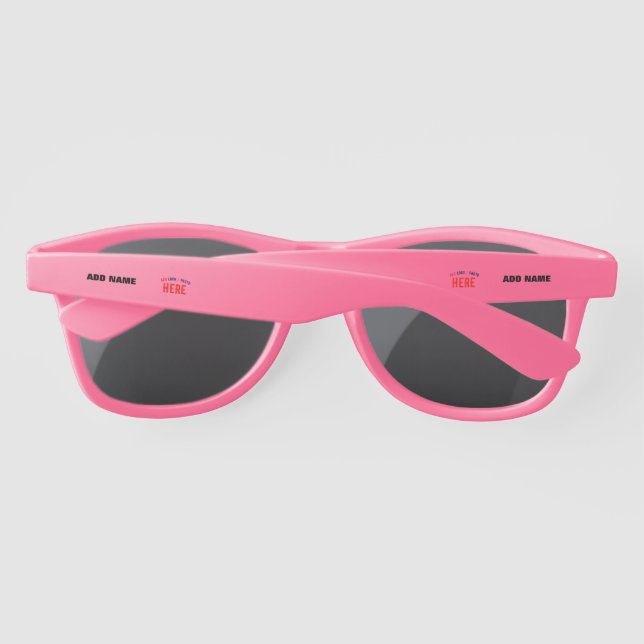 MODERNE, STYLISCH ZOLLBARE PINKE, ÜBERPRÜFT MARKIE (Rückseite)