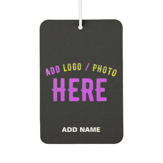 MODERNE, STYLISCH ZOLLBARE, SCHWARZE VERIFIZIERTE AUTOLUFTERFRISCHER (Vorderseite)