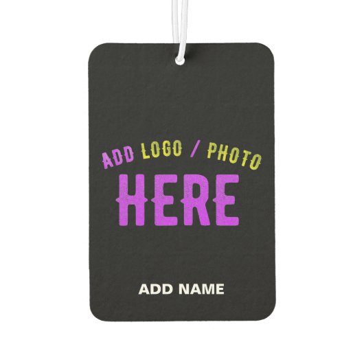 MODERNE, STYLISCH ZOLLBARE, SCHWARZE VERIFIZIERTE AUTOLUFTERFRISCHER (Rückseite)