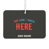 MODERNE, STYLISCH ZOLLBARE, SCHWARZE VERIFIZIERTE  AUTOLUFTERFRISCHER (Vorderseite)