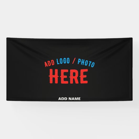 MODERNE, STYLISCH ZOLLBARE, SCHWARZE VERIFIZIERTE  BANNER (Horizontal)