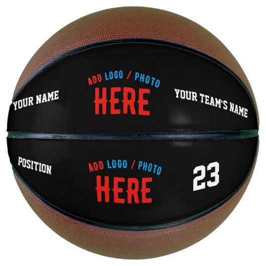 MODERNE, STYLISCH ZOLLBARE, SCHWARZE VERIFIZIERTE  BASKETBALL (Vorderseite)