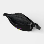 MODERNE, STYLISCH ZOLLBARE, SCHWARZE VERIFIZIERTE BAUCHTASCHE (Offen)