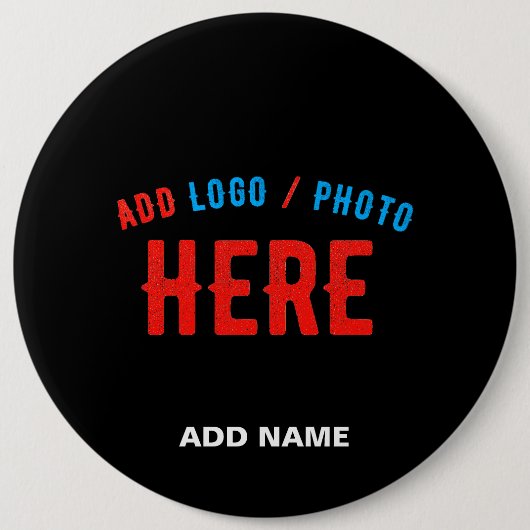 MODERNE, STYLISCH ZOLLBARE, SCHWARZE VERIFIZIERTE BUTTON (Vorderseite)