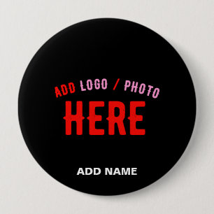 MODERNE, STYLISCH ZOLLBARE, SCHWARZE VERIFIZIERTE  BUTTON
