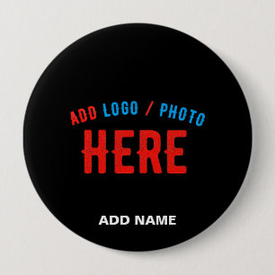 MODERNE, STYLISCH ZOLLBARE, SCHWARZE VERIFIZIERTE  BUTTON