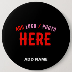 MODERNE, STYLISCH ZOLLBARE, SCHWARZE VERIFIZIERTE BUTTON