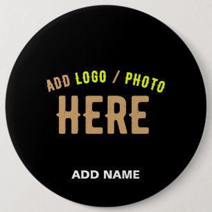MODERNE, STYLISCH ZOLLBARE, SCHWARZE VERIFIZIERTE BUTTON