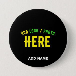 MODERNE, STYLISCH ZOLLBARE, SCHWARZE VERIFIZIERTE  BUTTON