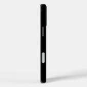 MODERNE, STYLISCH ZOLLBARE, SCHWARZE VERIFIZIERTE Case-Mate iPhone HÜLLE (Rückseite / Rechts)