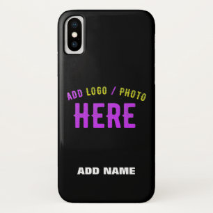 MODERNE, STYLISCH ZOLLBARE, SCHWARZE VERIFIZIERTE Case-Mate iPhone HÜLLE