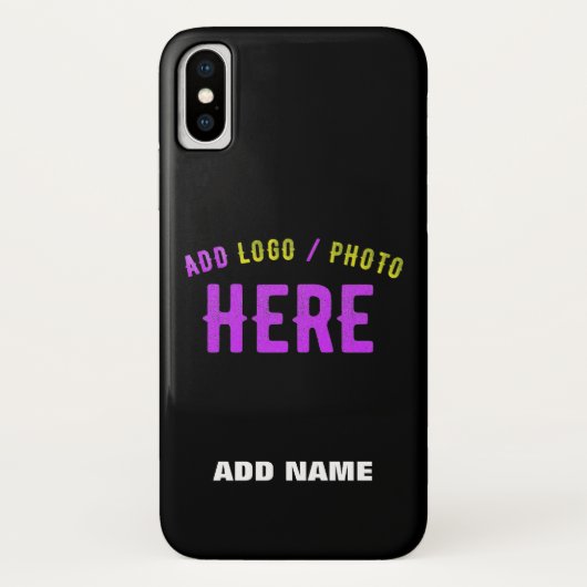 MODERNE, STYLISCH ZOLLBARE, SCHWARZE VERIFIZIERTE  Case-Mate iPhone HÜLLE (Rückseite)