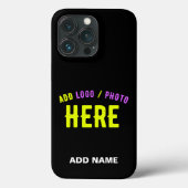 MODERNE, STYLISCH ZOLLBARE, SCHWARZE VERIFIZIERTE  Case-Mate iPhone HÜLLE (Rückseite)