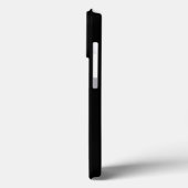 MODERNE, STYLISCH ZOLLBARE, SCHWARZE VERIFIZIERTE  Case-Mate iPhone HÜLLE (Rückseite / Links)