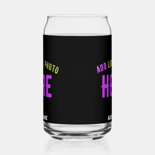 MODERNE, STYLISCH ZOLLBARE, SCHWARZE VERIFIZIERTE  DOSENGLAS (Rechts)