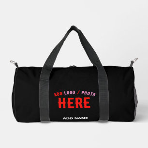 MODERNE, STYLISCH ZOLLBARE, SCHWARZE VERIFIZIERTE  DUFFLE BAG