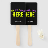 MODERNE, STYLISCH ZOLLBARE, SCHWARZE VERIFIZIERTE FÄCHER (Vorne und Hinten)