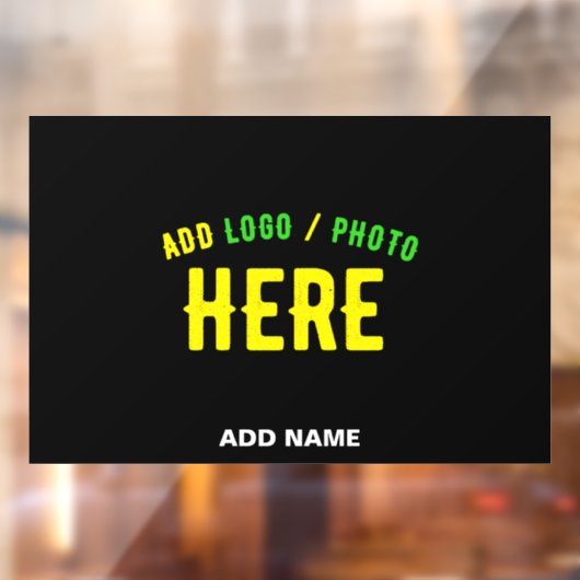 MODERNE, STYLISCH ZOLLBARE, SCHWARZE VERIFIZIERTE FENSTERAUFKLEBER (Blatt 2)