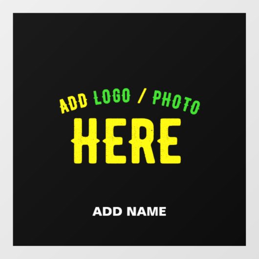 MODERNE, STYLISCH ZOLLBARE, SCHWARZE VERIFIZIERTE FENSTERAUFKLEBER (Blatt)