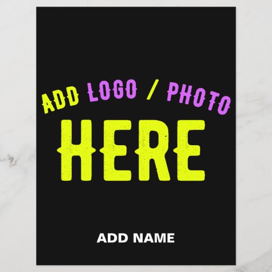 MODERNE, STYLISCH ZOLLBARE, SCHWARZE VERIFIZIERTE FLYER (Vorne)