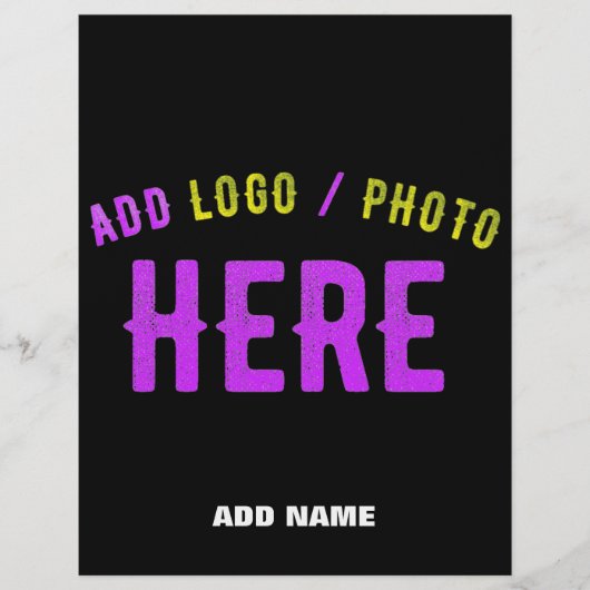 MODERNE, STYLISCH ZOLLBARE, SCHWARZE VERIFIZIERTE FLYER (Vorne)