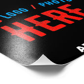 MODERNE, STYLISCH ZOLLBARE, SCHWARZE VERIFIZIERTE  FOTODRUCK (Ecke)