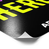 MODERNE, STYLISCH ZOLLBARE, SCHWARZE VERIFIZIERTE FOTODRUCK (Ecke)