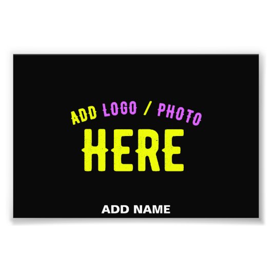 MODERNE, STYLISCH ZOLLBARE, SCHWARZE VERIFIZIERTE  FOTODRUCK (Vorne)