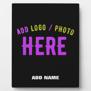 MODERNE, STYLISCH ZOLLBARE, SCHWARZE VERIFIZIERTE  FOTOPLATTE