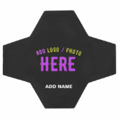 MODERNE, STYLISCH ZOLLBARE, SCHWARZE VERIFIZIERTE  FUßBALL (Flach)