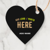 MODERNE, STYLISCH ZOLLBARE, SCHWARZE VERIFIZIERTE  GESCHENKANHÄNGER (Rückseite)