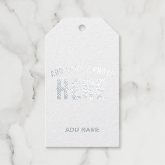 MODERNE, STYLISCH ZOLLBARE, SCHWARZE VERIFIZIERTE  GESCHENKANHÄNGER (Vorderseite)