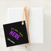 MODERNE, STYLISCH ZOLLBARE, SCHWARZE VERIFIZIERTE  GESCHENKANHÄNGER (Beispiel)