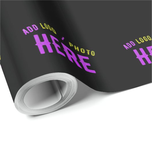 MODERNE, STYLISCH ZOLLBARE, SCHWARZE VERIFIZIERTE  GESCHENKPAPIER (Rolleneckpunkt)