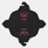 MODERNE, STYLISCH ZOLLBARE, SCHWARZE VERIFIZIERTE  GESCHENKSCHACHTEL (Ungeklappt)