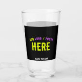 MODERNE, STYLISCH ZOLLBARE, SCHWARZE VERIFIZIERTE  GLAS (Rückseite)