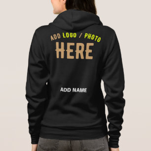 MODERNE, STYLISCH ZOLLBARE, SCHWARZE VERIFIZIERTE HOODIE