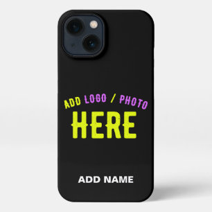 MODERNE, STYLISCH ZOLLBARE, SCHWARZE VERIFIZIERTE  iPhone 13 HÜLLE