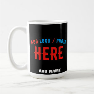MODERNE, STYLISCH ZOLLBARE, SCHWARZE VERIFIZIERTE  KAFFEETASSE