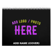 MODERNE, STYLISCH ZOLLBARE, SCHWARZE VERIFIZIERTE  KALENDER (Titelbild)