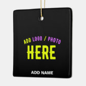 MODERNE, STYLISCH ZOLLBARE, SCHWARZE VERIFIZIERTE  KERAMIKORNAMENT (Links)