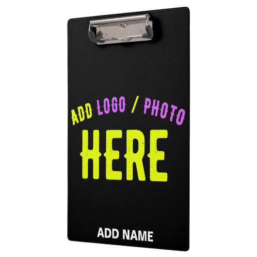 MODERNE, STYLISCH ZOLLBARE, SCHWARZE VERIFIZIERTE  KLEMMBRETT (Links)